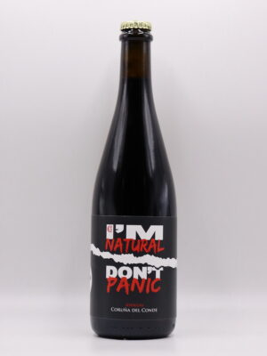 I'm natural Don't panic Amphora